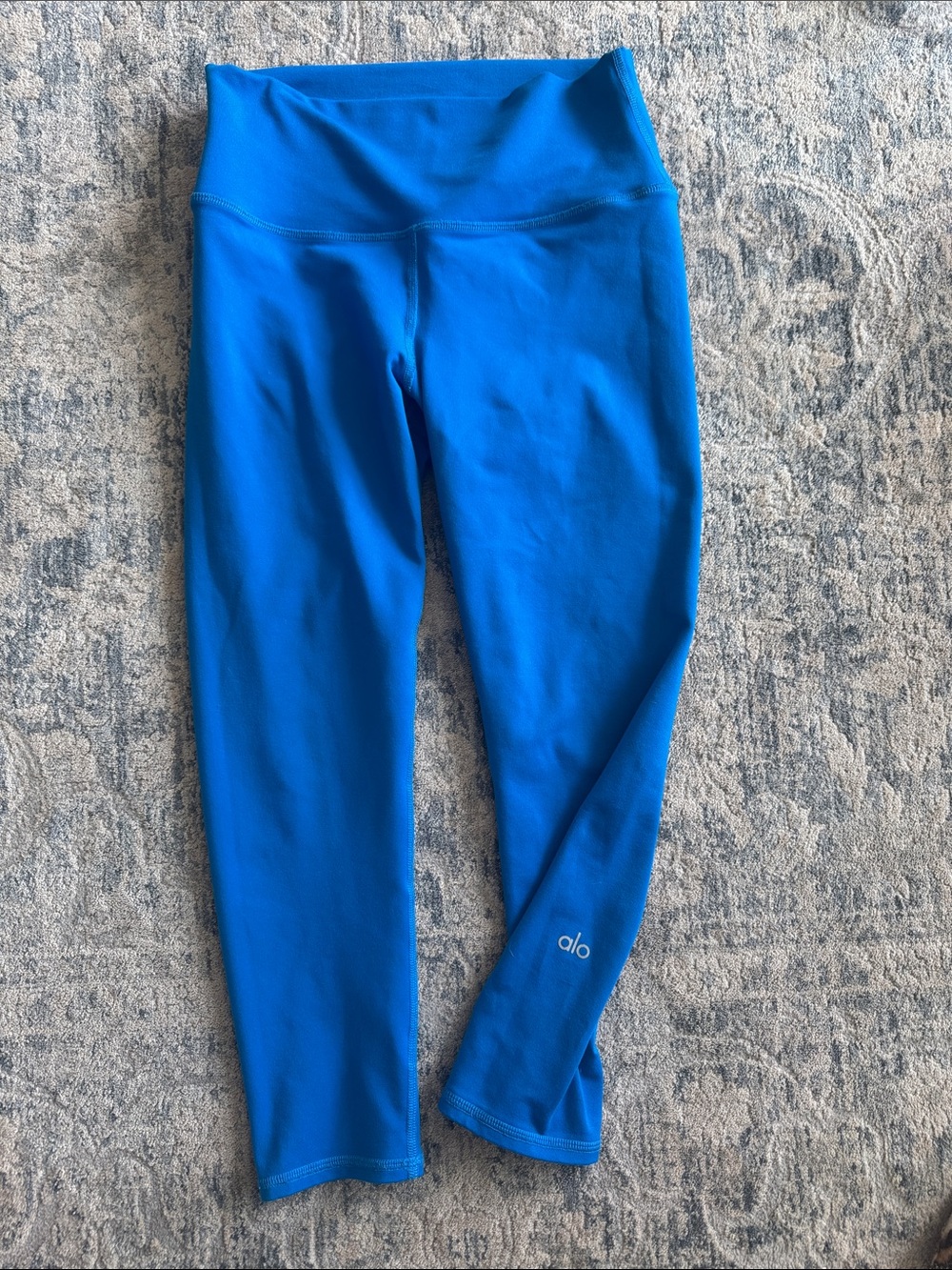 ALO Yoga woman Bright Blue High-Rise Leggings